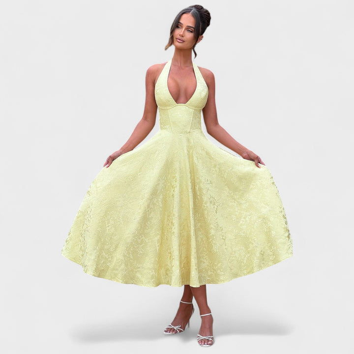 Olivia Sydney - Corset Midi Dress