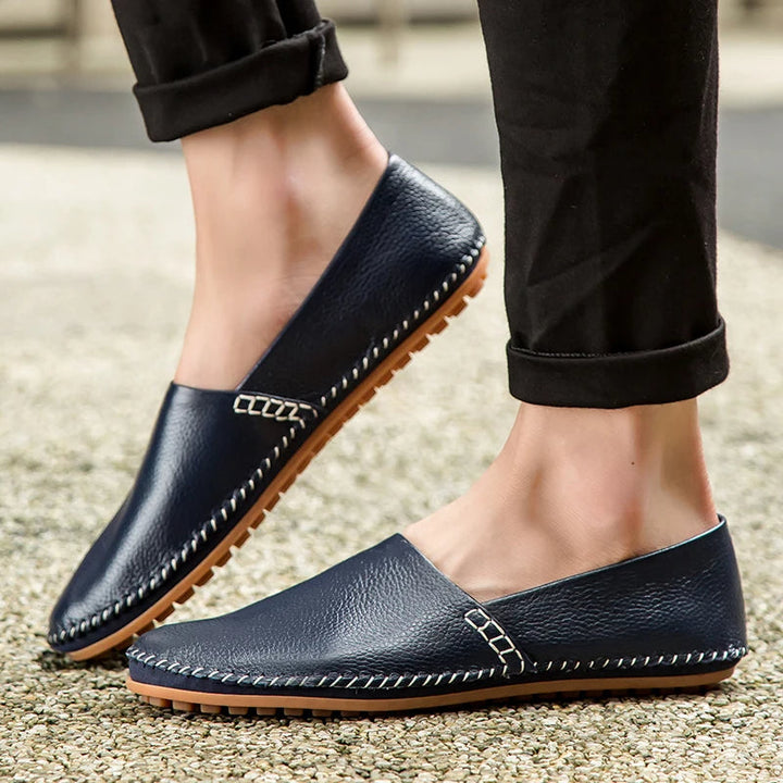 Olivia Sydney - Light Leather Loafers