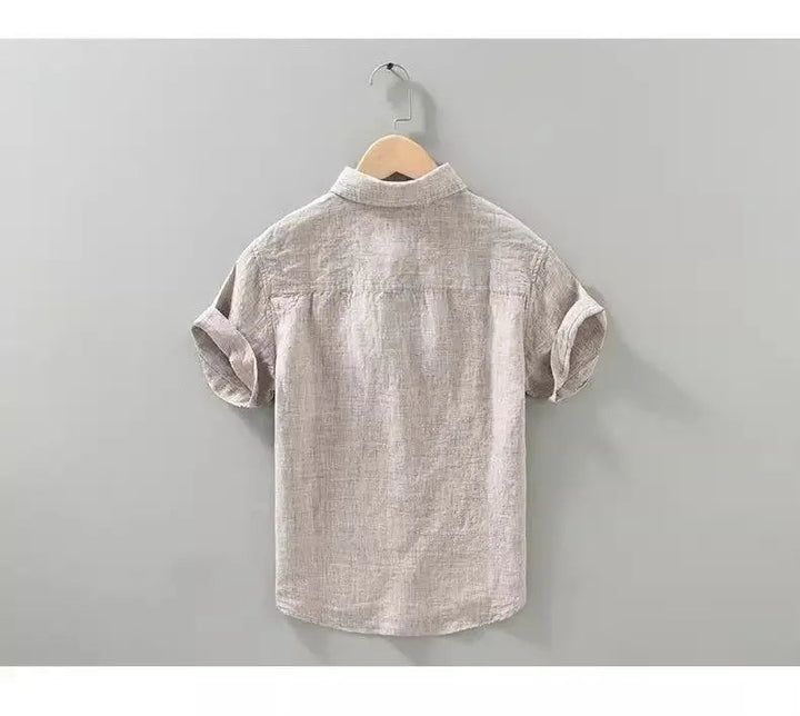 Olivia Sydney - Short Sleeve Linen Shirt