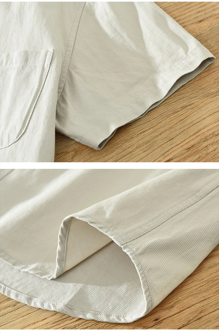 Olivia Sydney - Short Sleeve Cotton Shirt