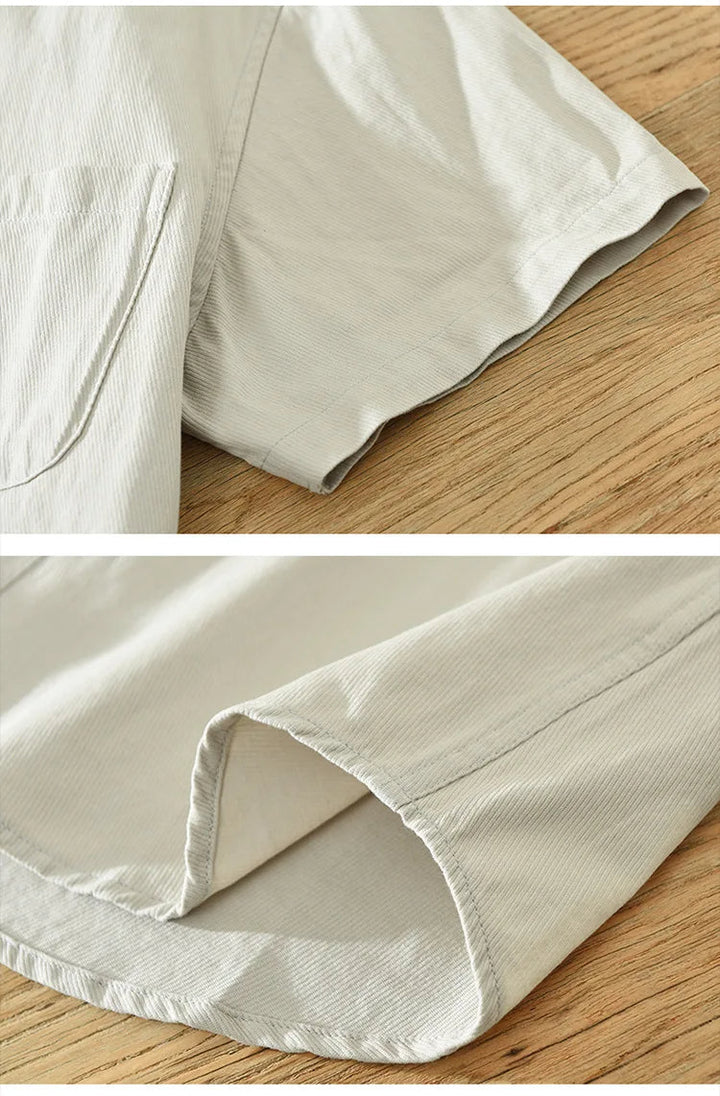 Olivia Sydney - Short Sleeve Cotton Shirt