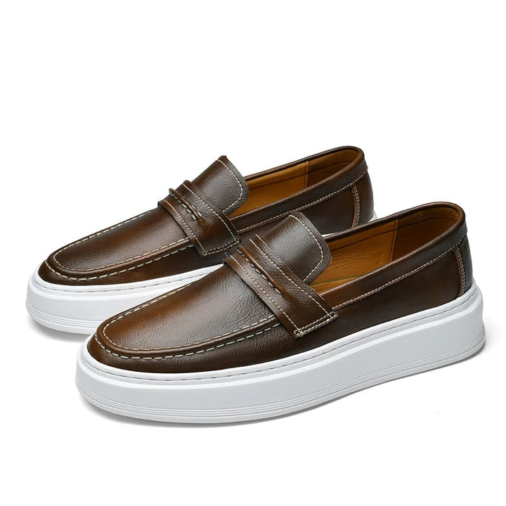 Olivia Sydney - Leather Boat Shoes