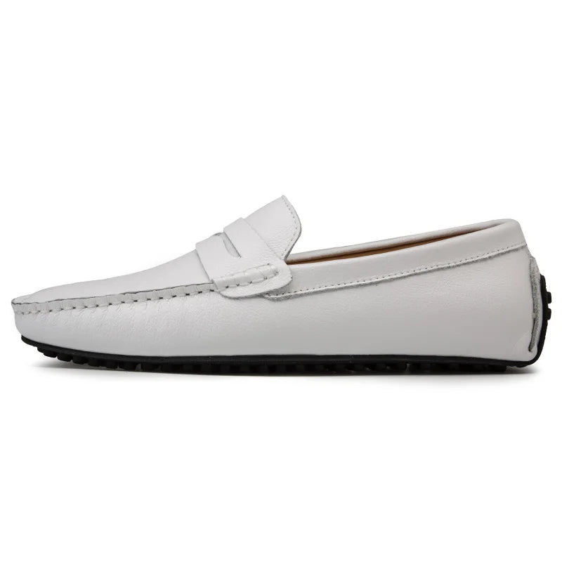 Olivia Sydney - Casual Summer Leather Loafers