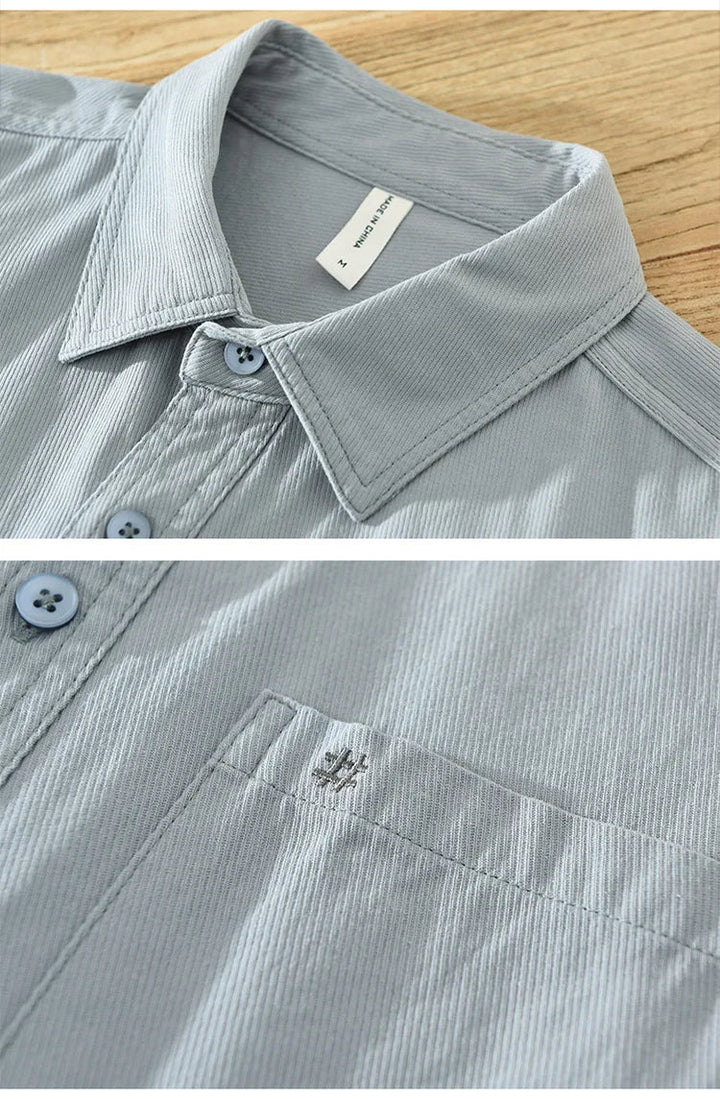 Olivia Sydney - Short Sleeve Cotton Shirt