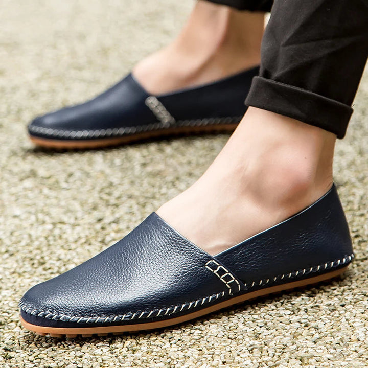 Olivia Sydney - Light Leather Loafers