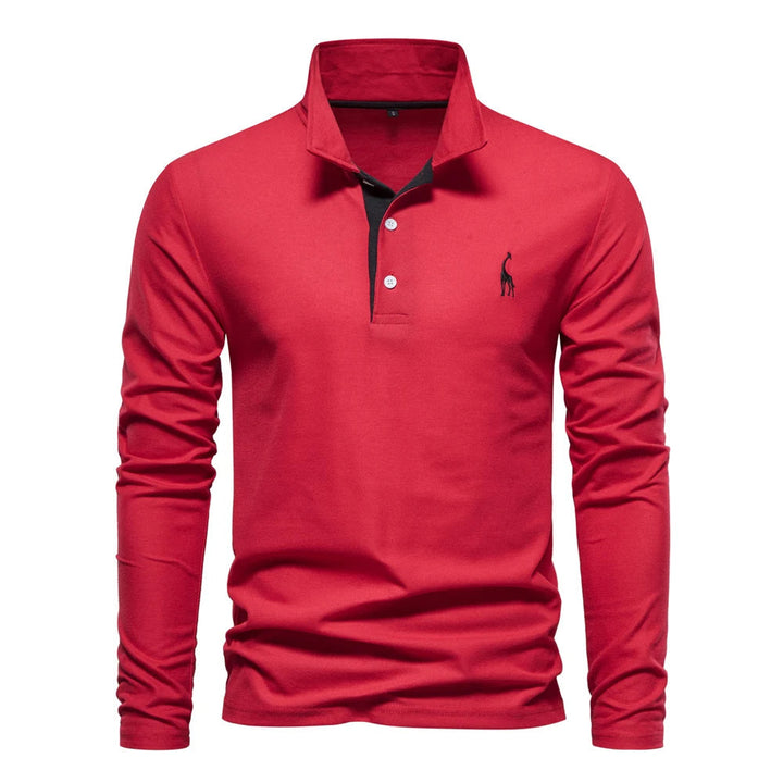 Olivia Sydney - Casual Long Sleeve Polo Shirt