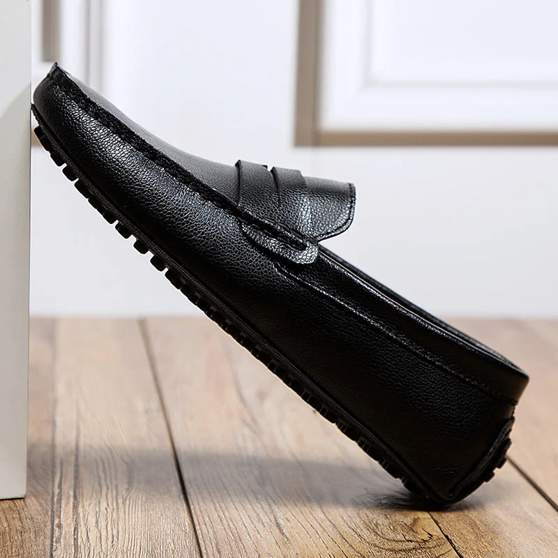 Olivia Sydney - Casual Summer Leather Loafers