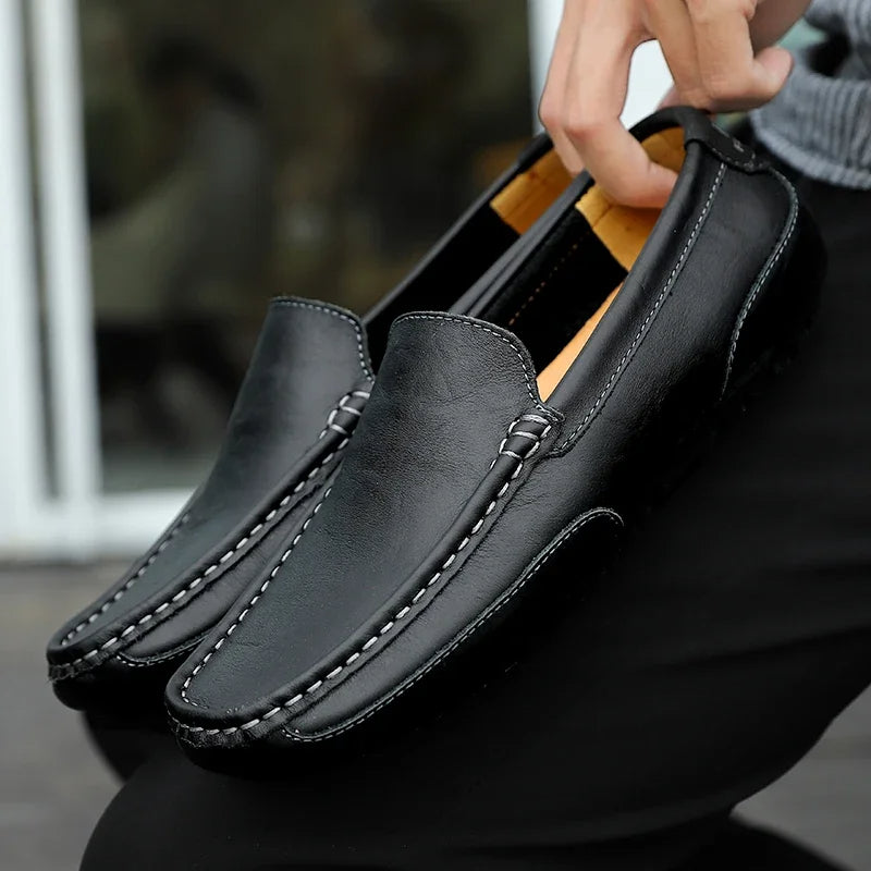 Olivia Sydney - Vintage Leather Moccasins