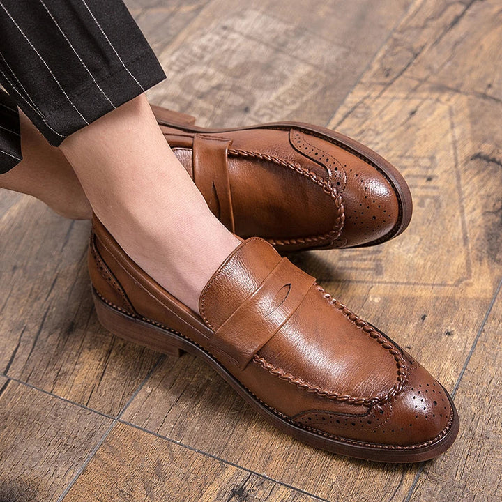 Olivia Sydney - Chic Leather Loafers