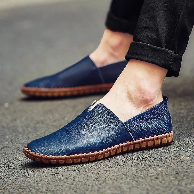 Olivia Sydney - Breathable Leather Loafers