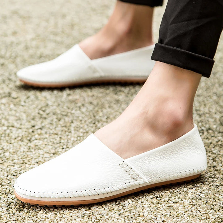 Olivia Sydney - Light Leather Loafers