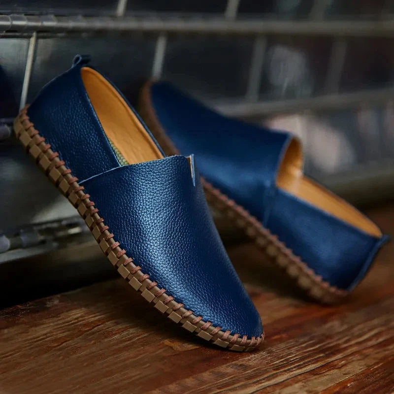 Olivia Sydney - Breathable Leather Loafers
