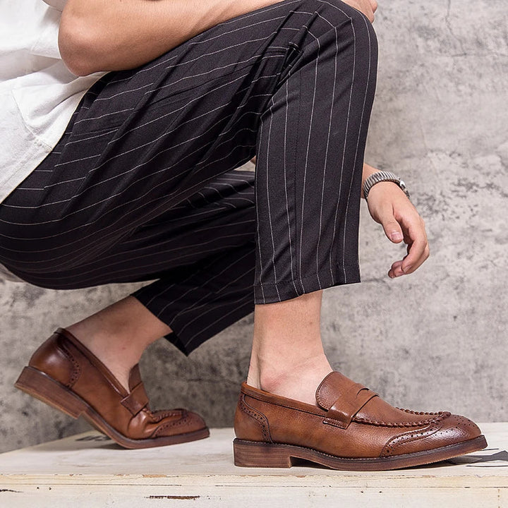 Olivia Sydney - Chic Leather Loafers