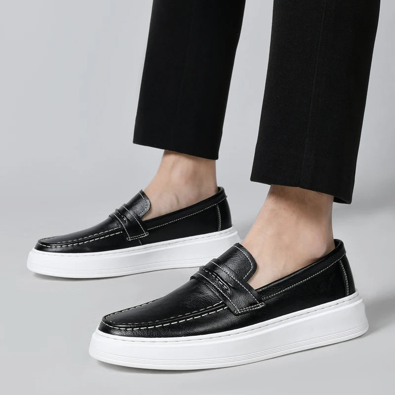 Olivia Sydney - Leather Boat Shoes