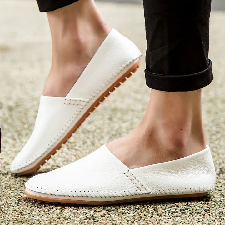 Olivia Sydney - Light Leather Loafers
