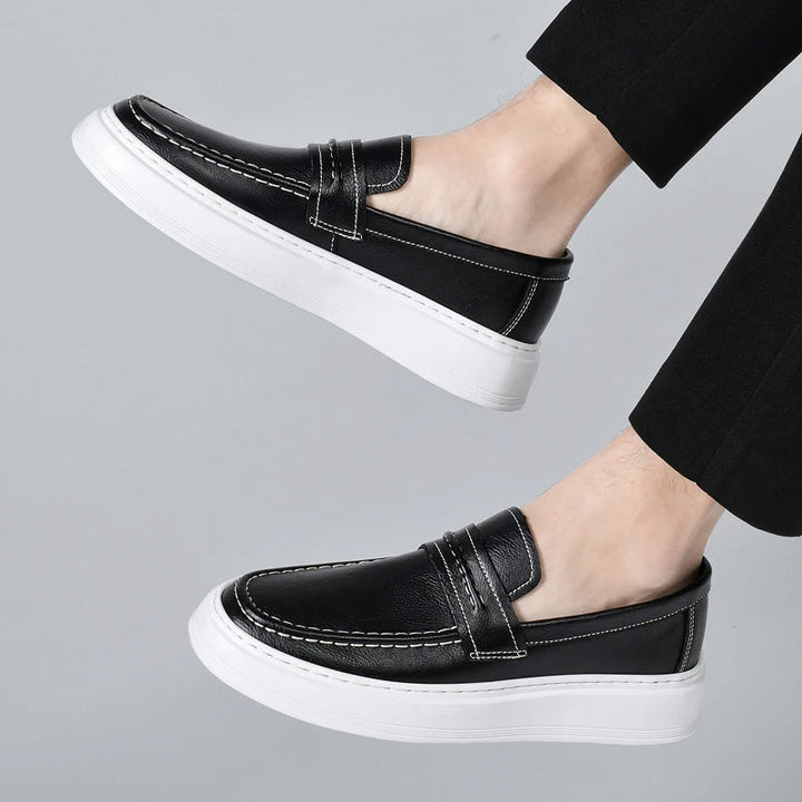 Olivia Sydney - Leather Boat Shoes