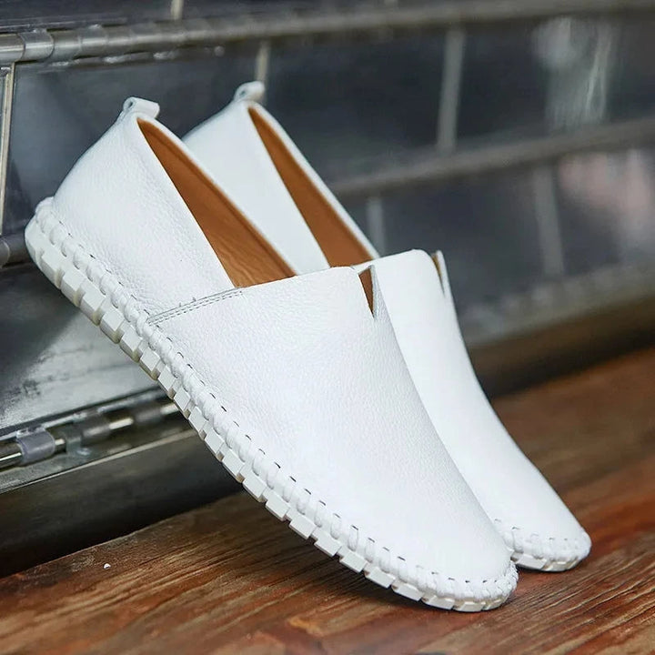 Olivia Sydney - Breathable Leather Loafers