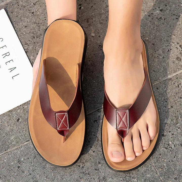 Olivia Sydney - Casual Leather Sandals