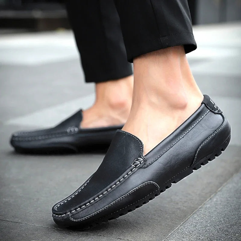 Olivia Sydney - Vintage Leather Moccasins