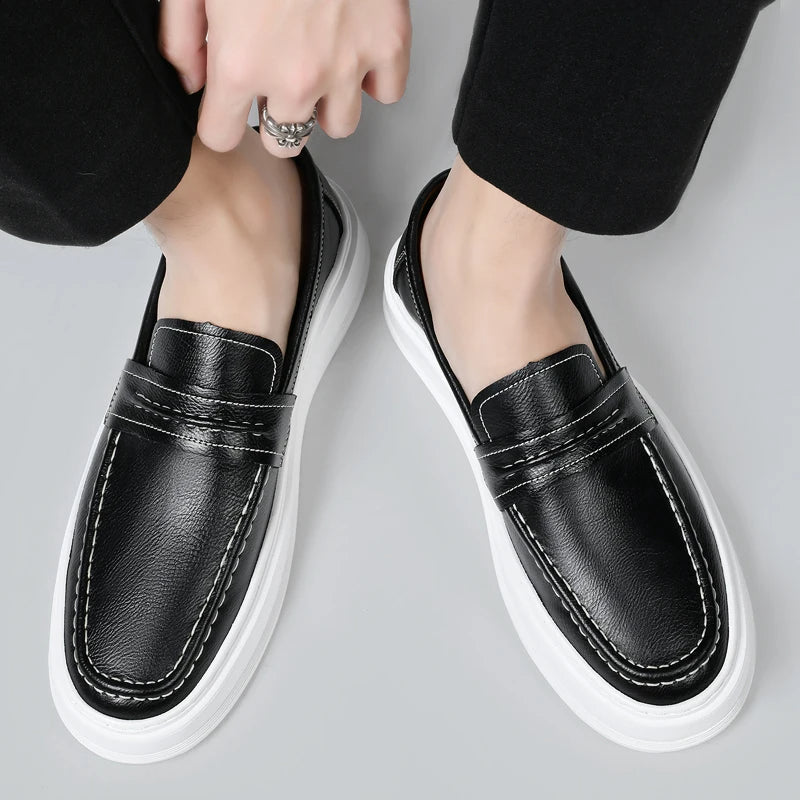 Olivia Sydney - Leather Boat Shoes