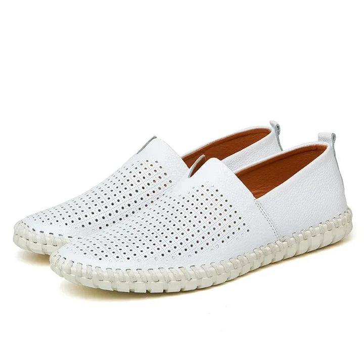 Olivia Sydney - Breathable Leather Loafers