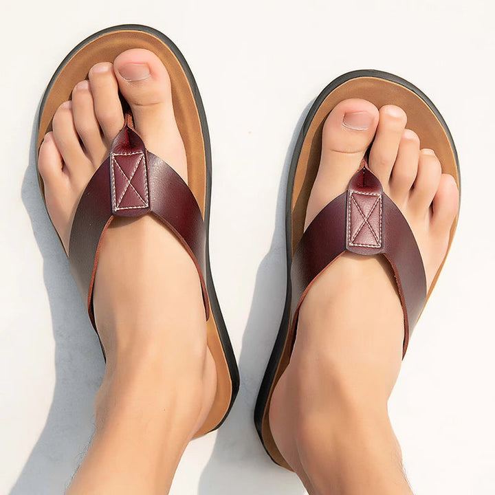 Olivia Sydney - Casual Leather Sandals