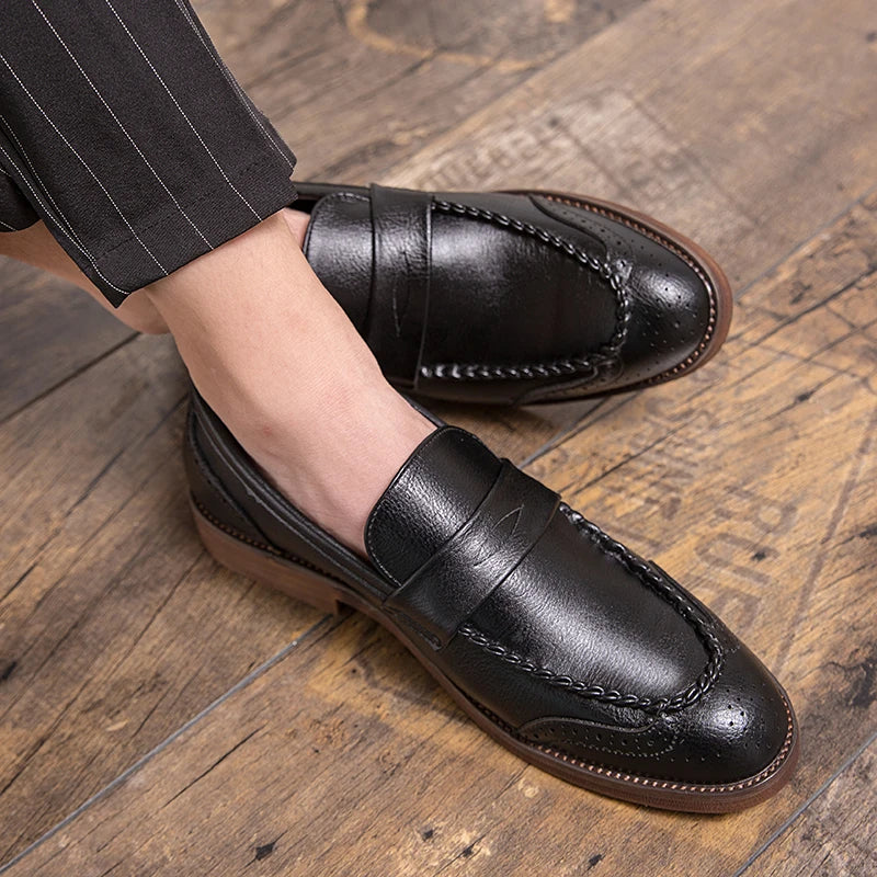 Olivia Sydney - Chic Leather Loafers
