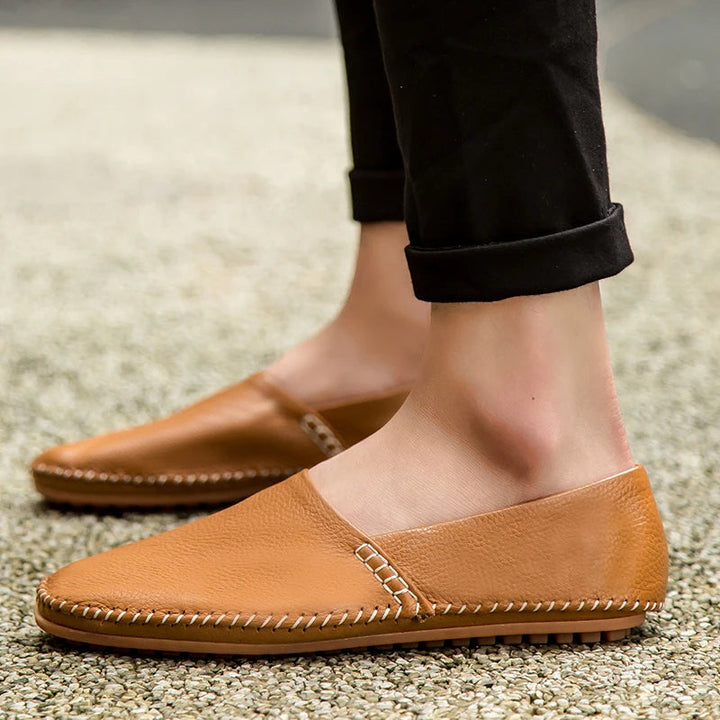 Olivia Sydney - Light Leather Loafers