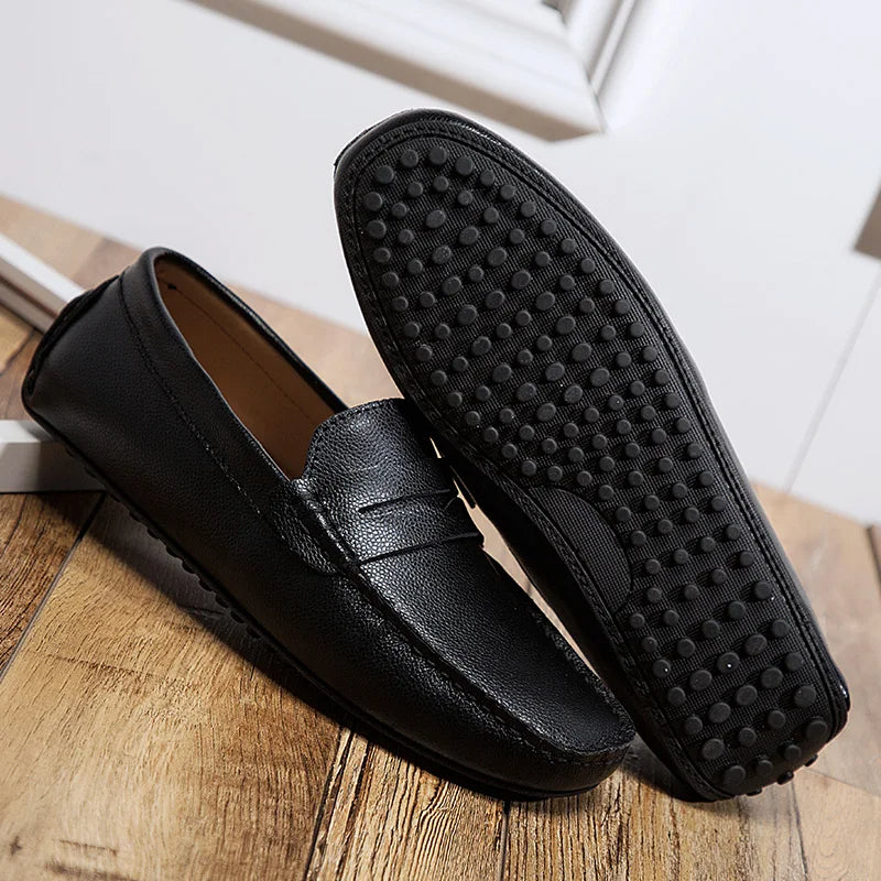 Olivia Sydney - Casual Summer Leather Loafers