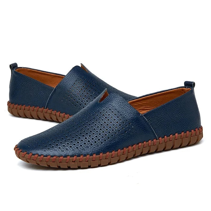 Olivia Sydney - Breathable Leather Loafers