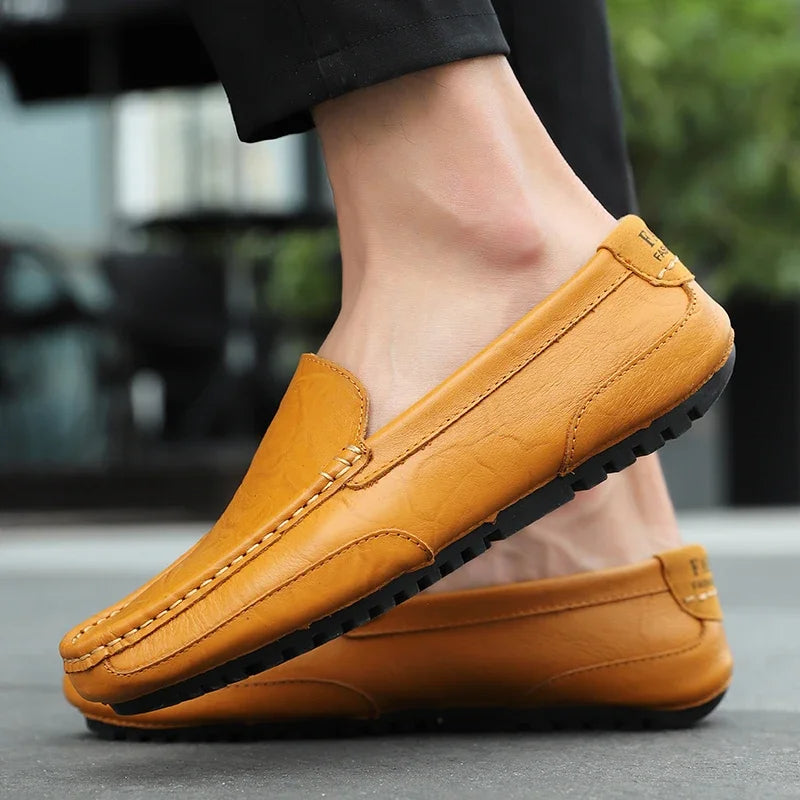 Olivia Sydney - Vintage Leather Moccasins