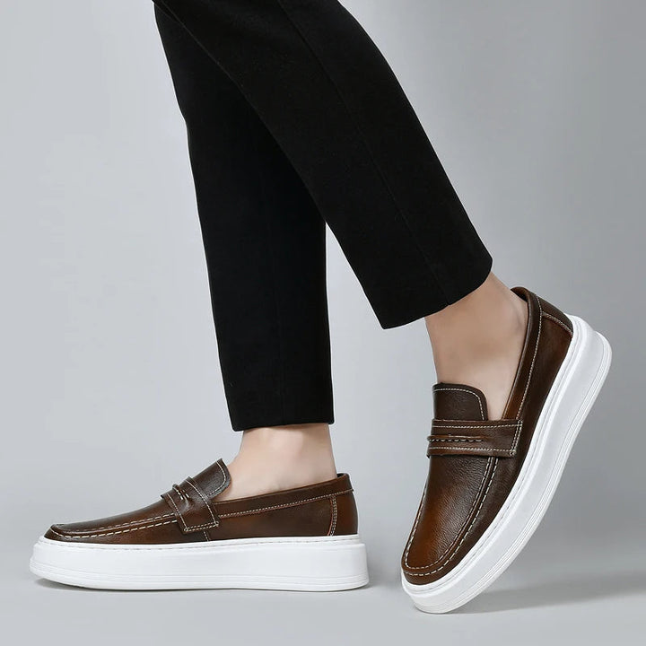 Olivia Sydney - Leather Boat Shoes