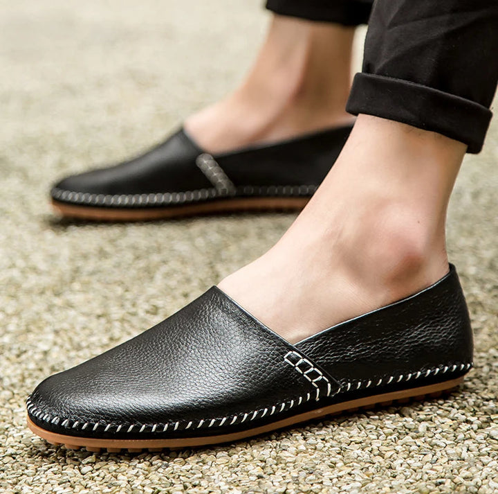 Olivia Sydney - Light Leather Loafers