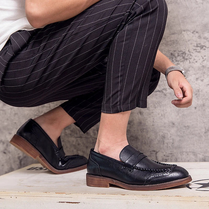 Olivia Sydney - Chic Leather Loafers