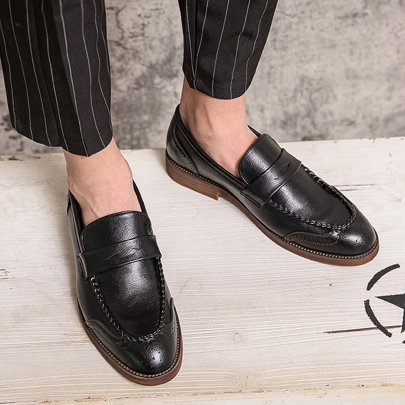 Olivia Sydney - Chic Leather Loafers