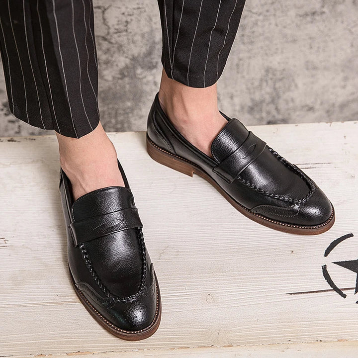 Olivia Sydney - Chic Leather Loafers