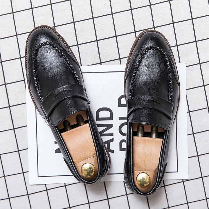 Olivia Sydney - Chic Leather Loafers