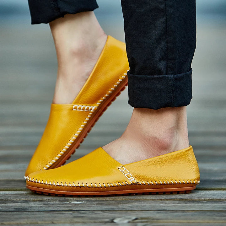 Olivia Sydney - Light Leather Loafers