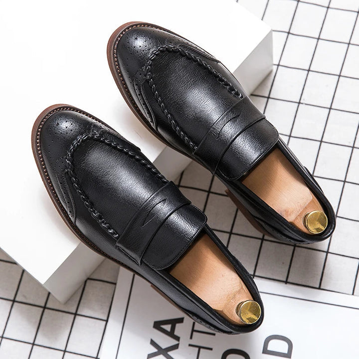 Olivia Sydney - Chic Leather Loafers