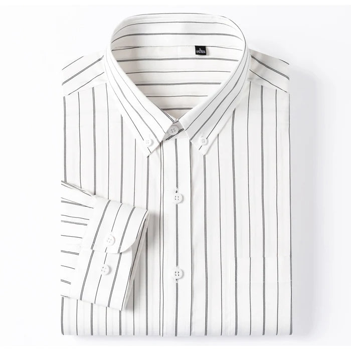 Olivia Sydney - Elegant Striped Cotton Shirt