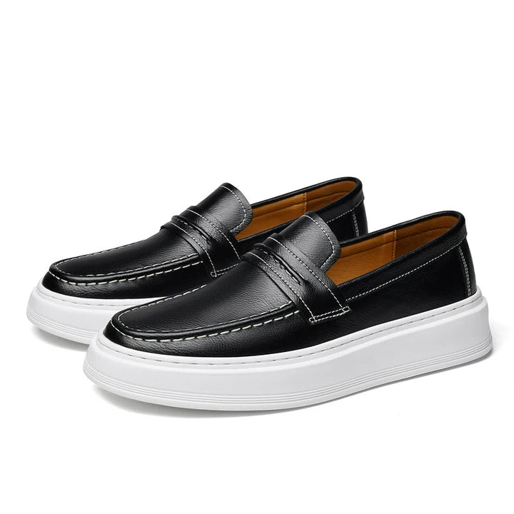 Olivia Sydney - Leather Boat Shoes