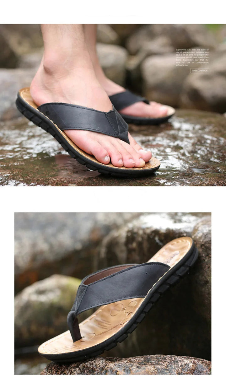 Olivia Sydney - Men's Leather Sandals
