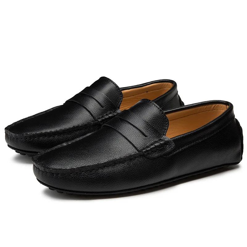 Olivia Sydney - Casual Summer Leather Loafers