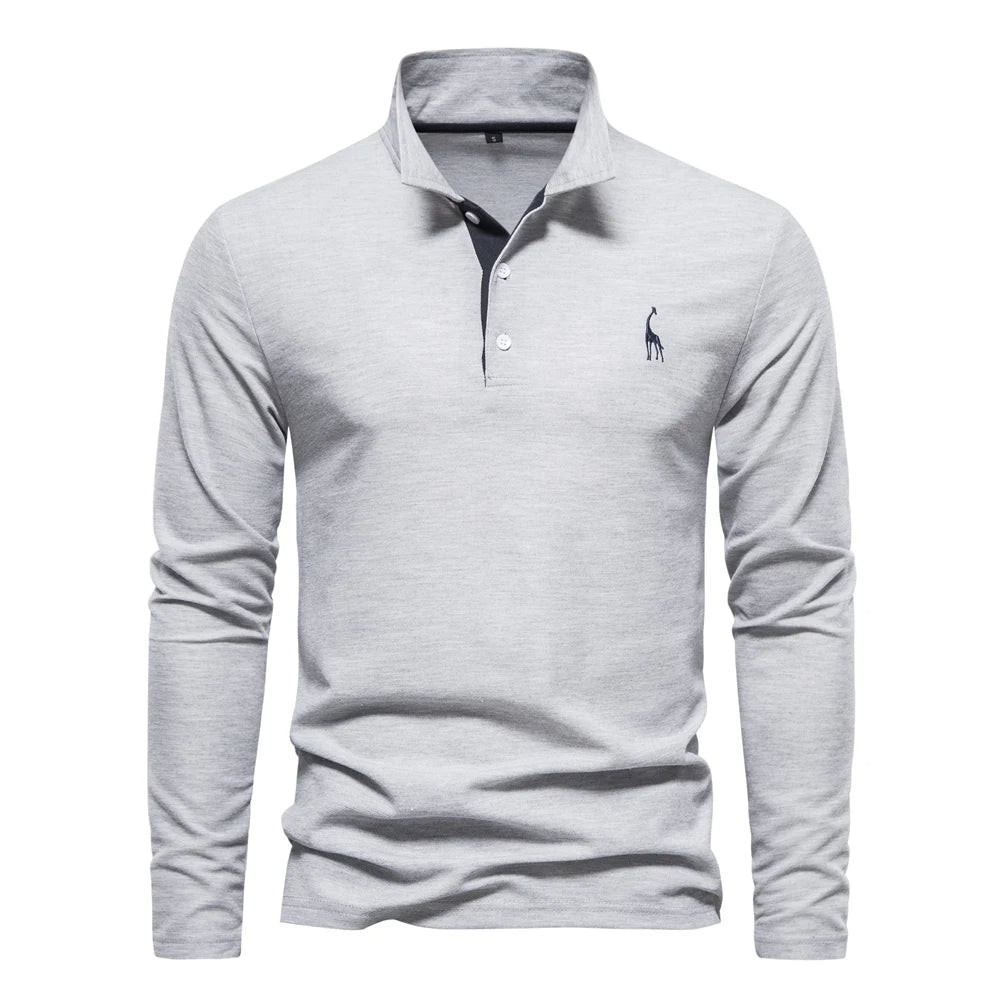 Olivia Sydney - Casual Long Sleeve Polo Shirt