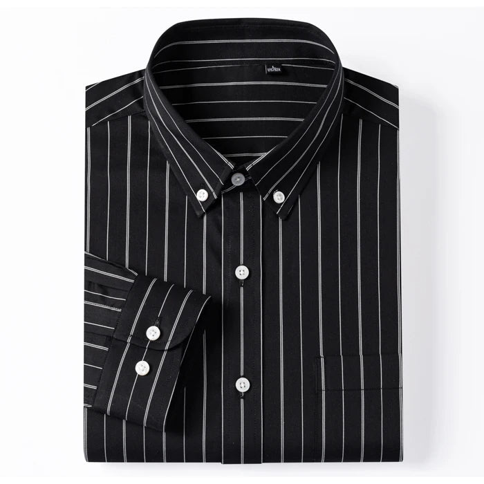 Olivia Sydney - Elegant Striped Cotton Shirt