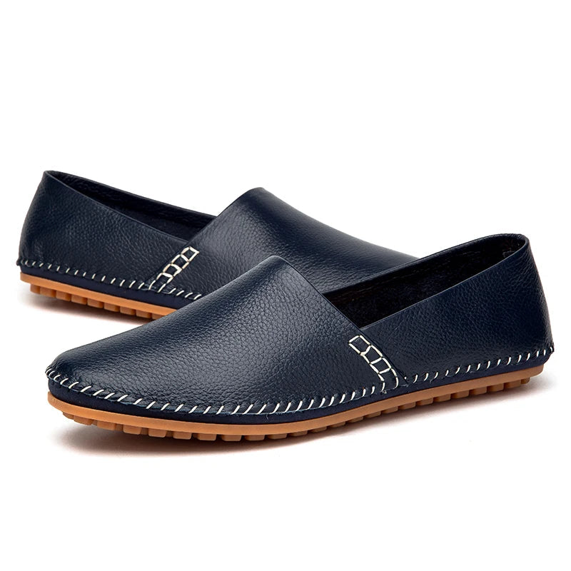 Olivia Sydney - Light Leather Loafers