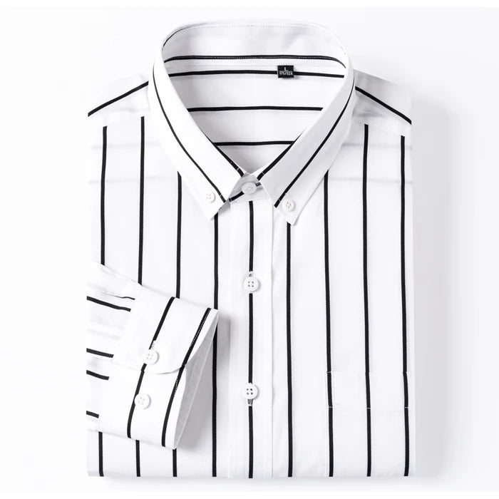 Olivia Sydney - Elegant Striped Cotton Shirt