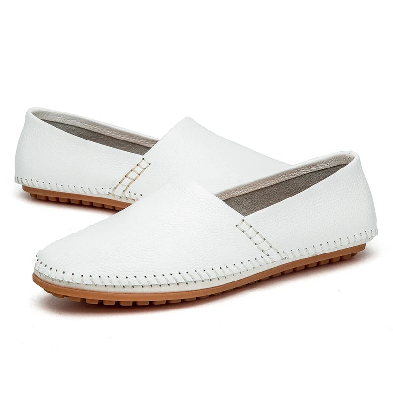 Olivia Sydney - Light Leather Loafers