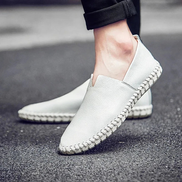 Olivia Sydney - Breathable Leather Loafers