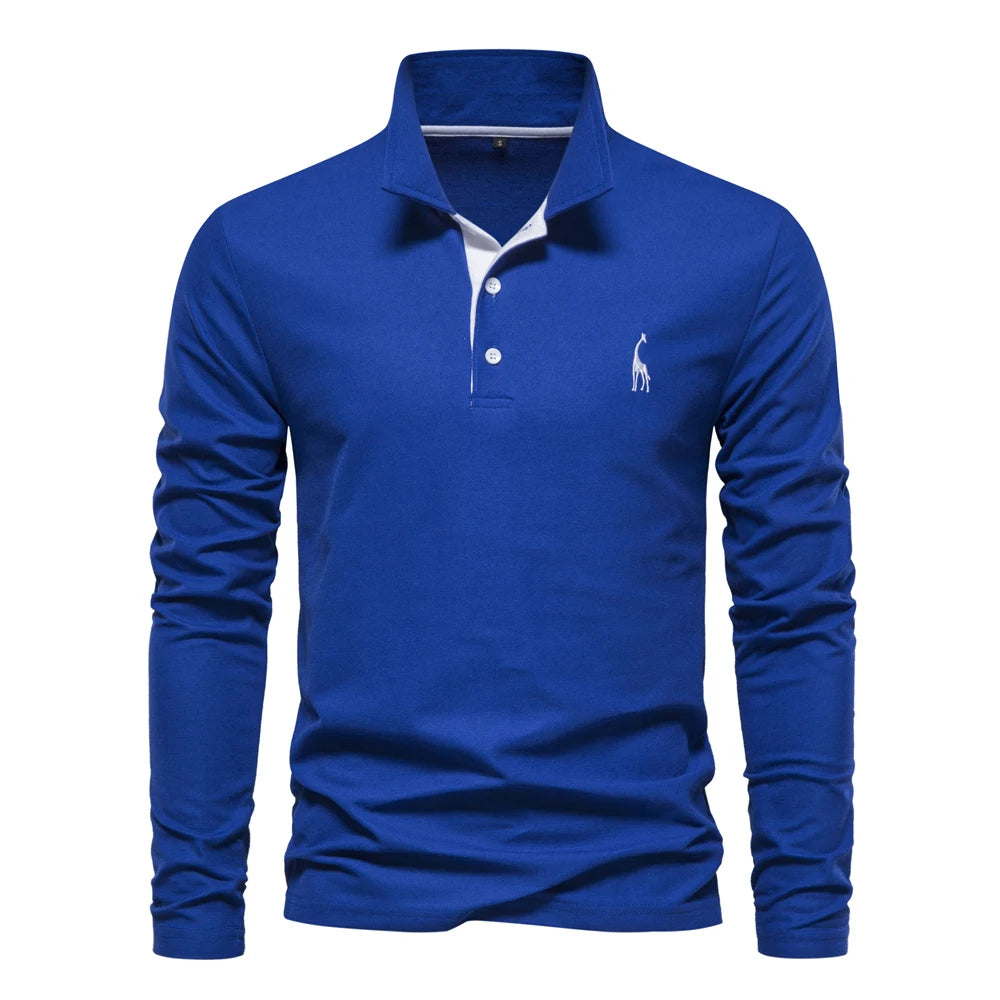 Olivia Sydney - Casual Long Sleeve Polo Shirt